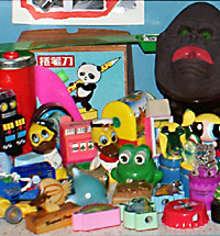 Picture of collection in china cabinet