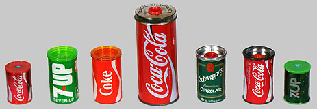 Coke cans