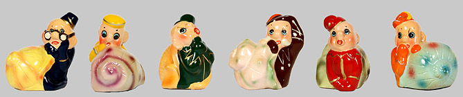 Elves with sea-shells