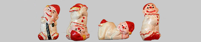 white clowns