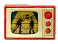 boxing match on TV
