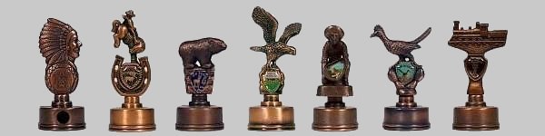 pictures of brass statue sharpeners