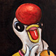 Rooster Drummer