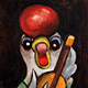 Rooster Guitarist