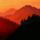 Sunset from Moro Rock