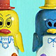 Three Penguins